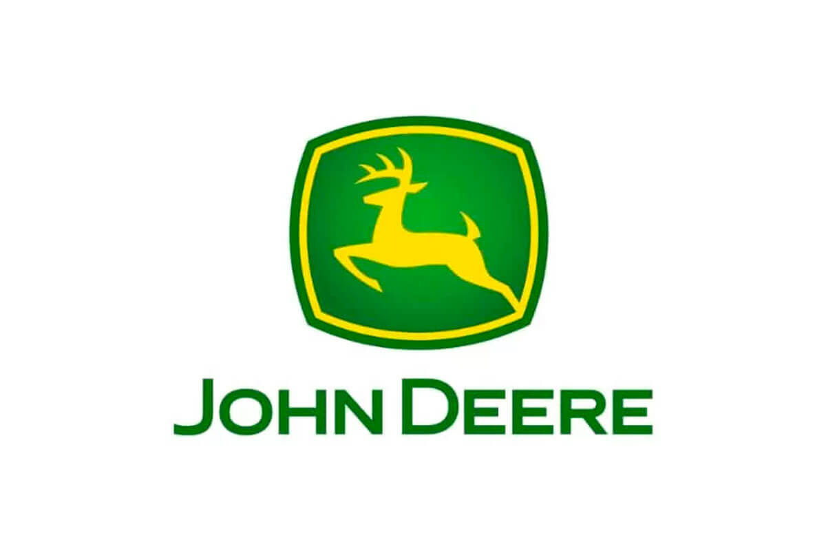 Logótipo John Deere – fabricante global de equipamentos agrícolas, motores e soluções industriais, representado pela MASAPI.