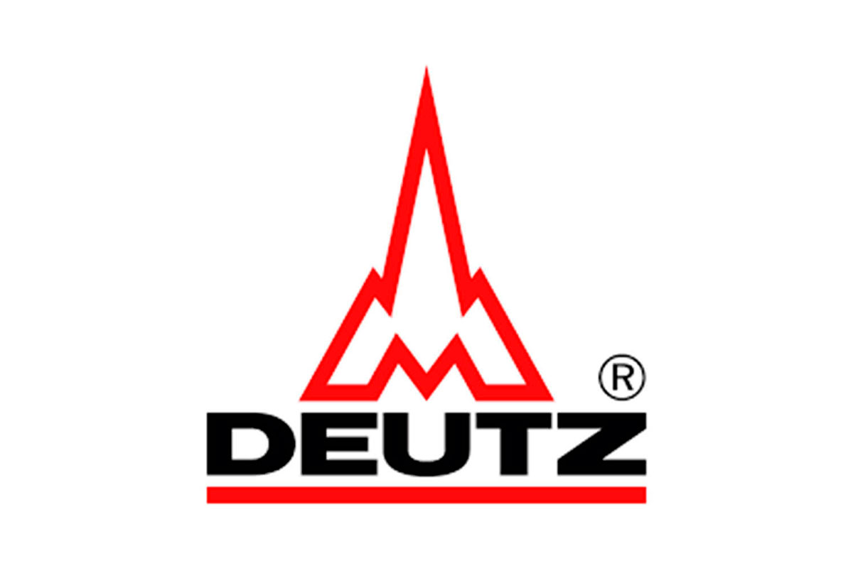 Logótipo oficial da Deutz - fabricante de motores a diesel para aplicações industriais e marítimas
